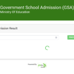 Govt School Admission Result