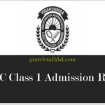 VNSC Class 1 Admission Result