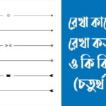 রেখা কাকে বলে