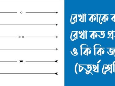 রেখা কাকে বলে